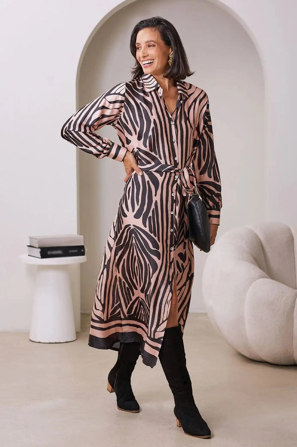 Mina Long Sleeve Dress Dress