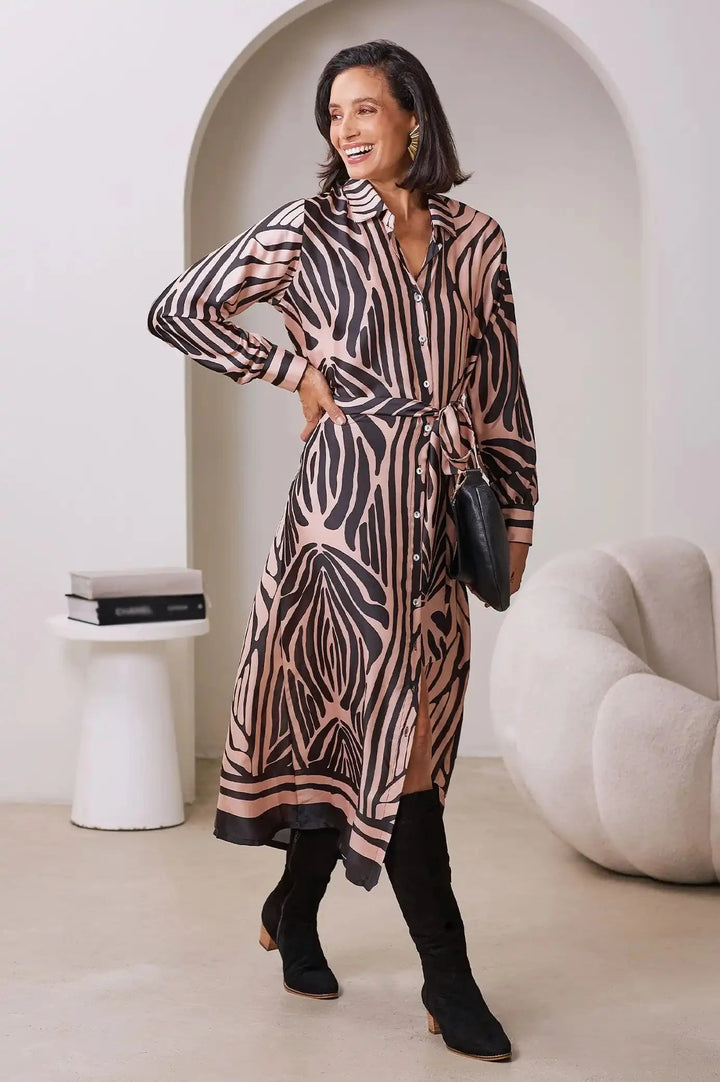 Mina Long Sleeve Dress Dress