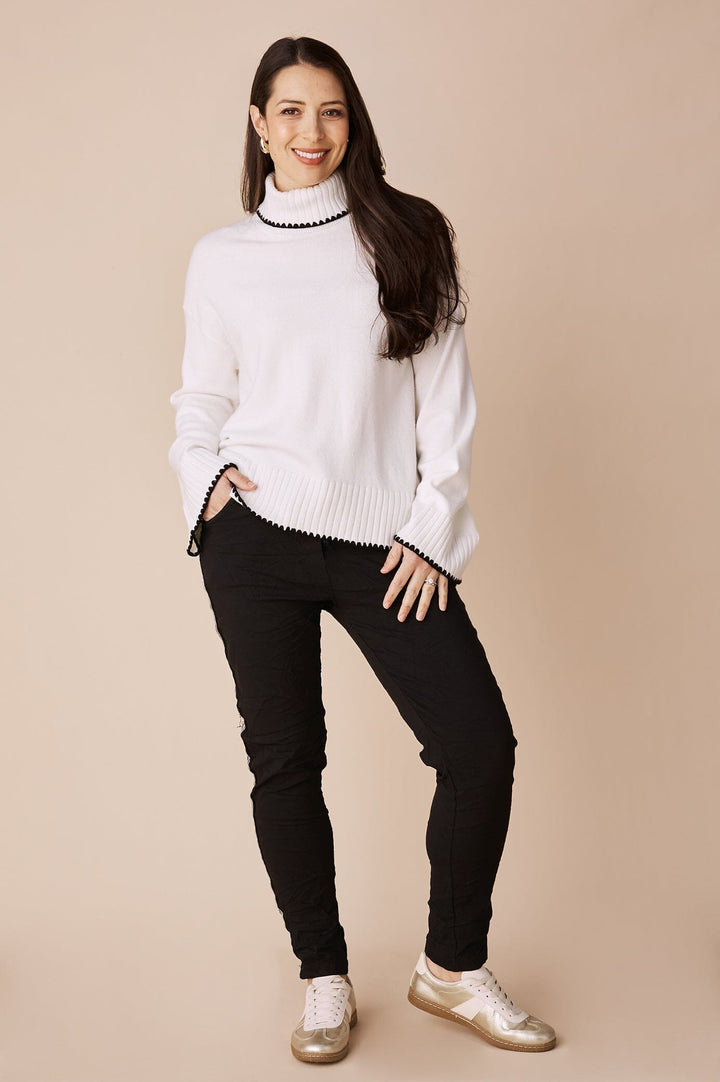 Rita Jogger Black Pants