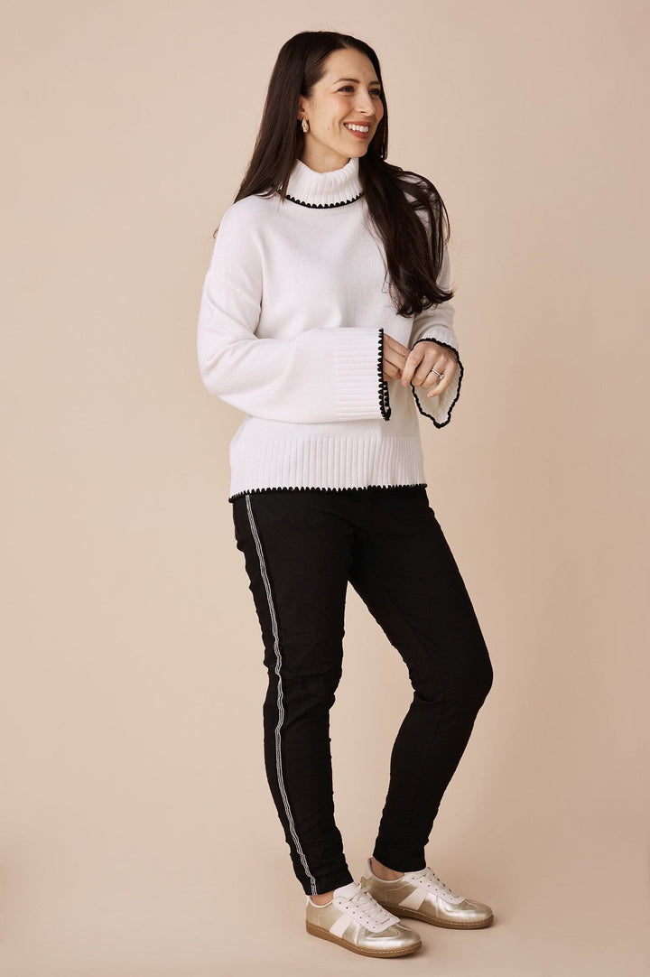 Rita Jogger Black Pants