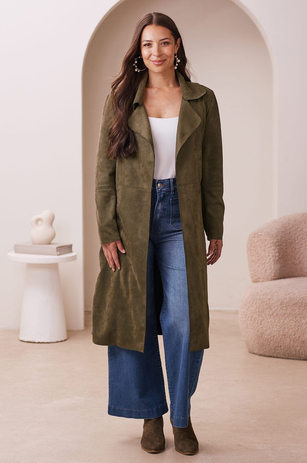 Francine Coat Olive Jacket
