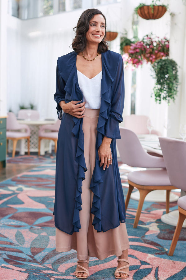 Ashley Cape Navy Capes