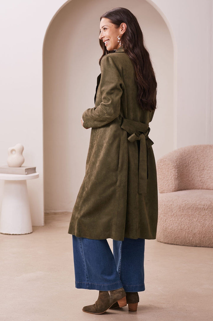 Francine Coat Olive Jacket