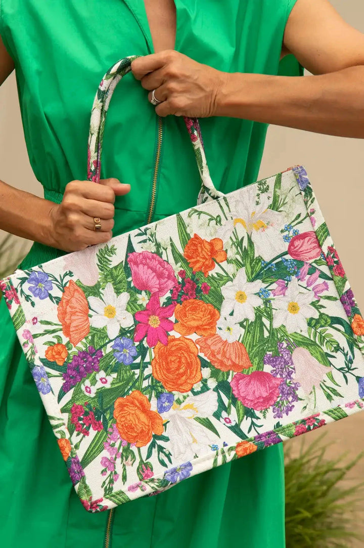 Sardinia Tote Bag Multi Floral Handbags