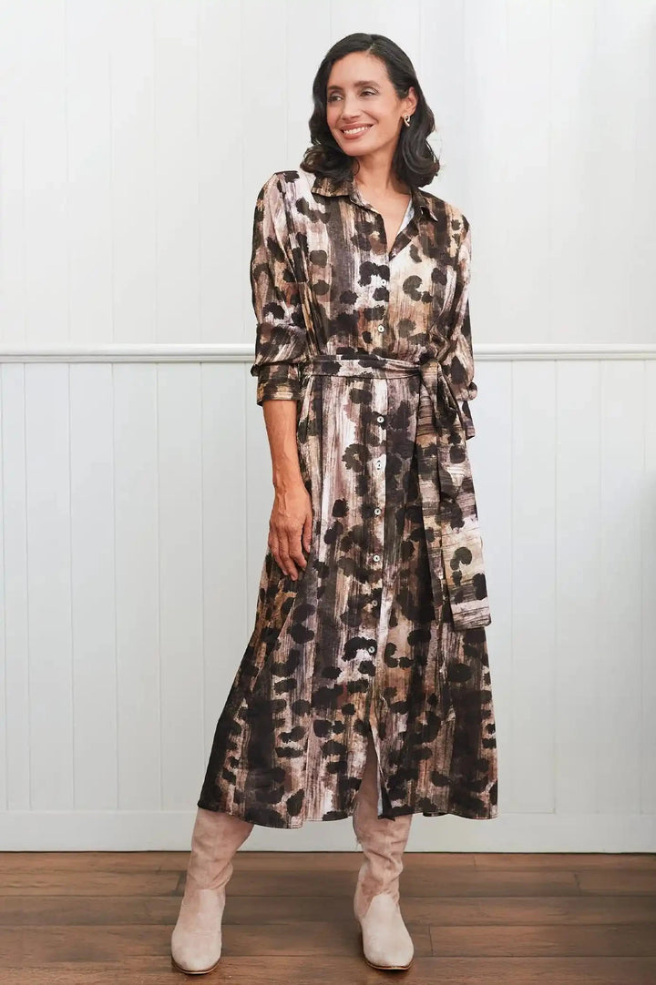 Dasha Animal Print Dress Dress