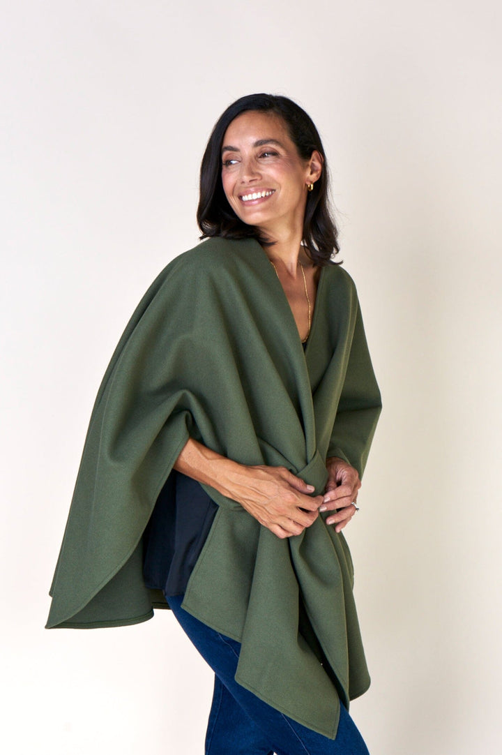 Grace Cape Olive Capes