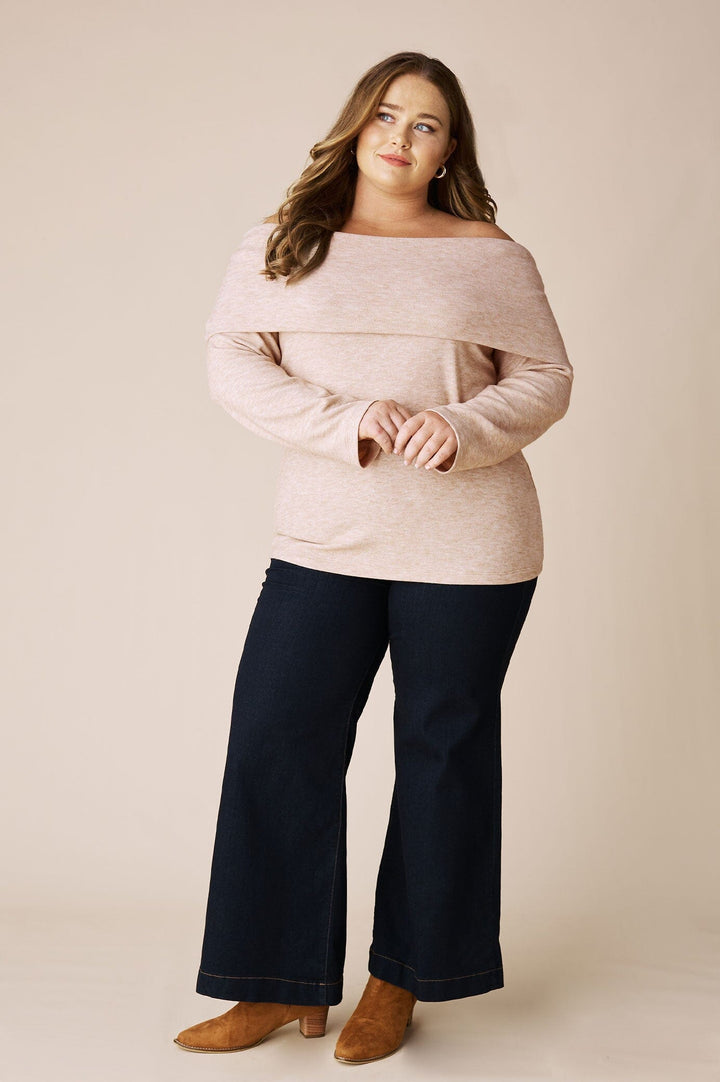 Sylvia Jumper Mocha Knitwear