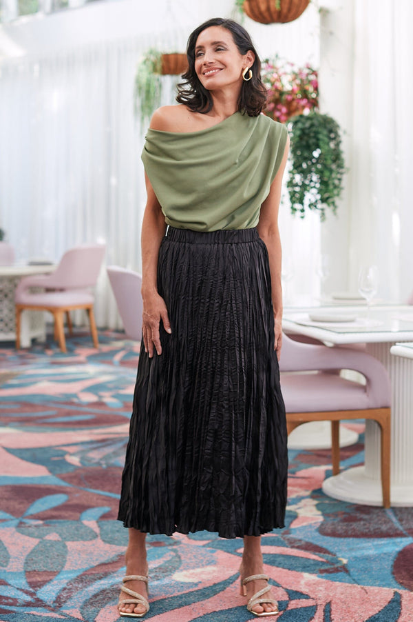 Romina Skirt Black Skirt