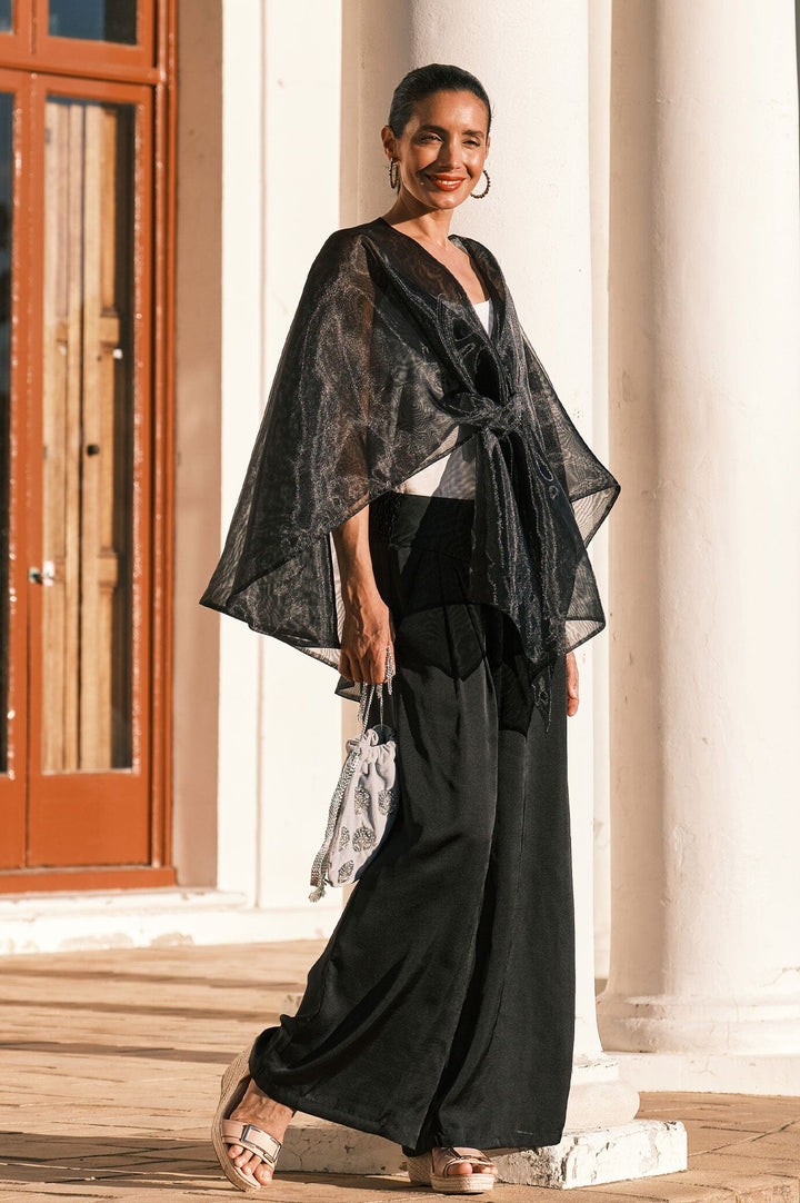 Carissa Cape Black Capes