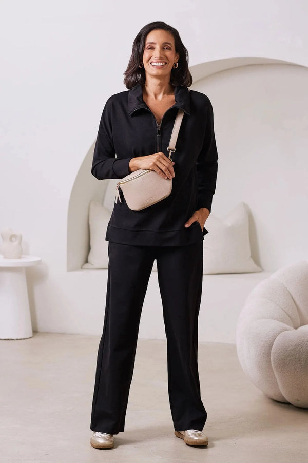 Lara Jogger Black Pants
