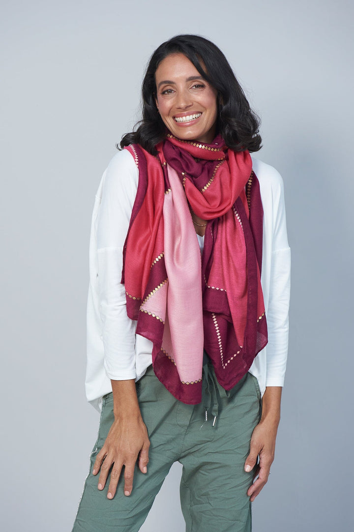 Moira Scarf Pink Scarves