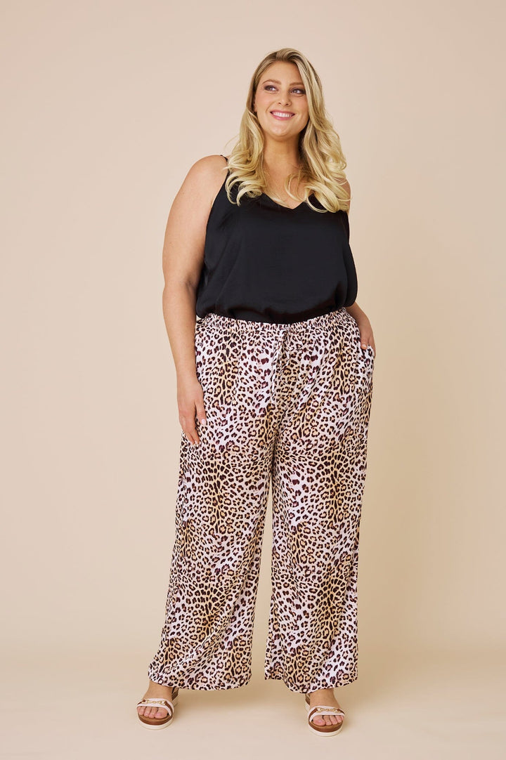 Karina Animal Print Pants Pants