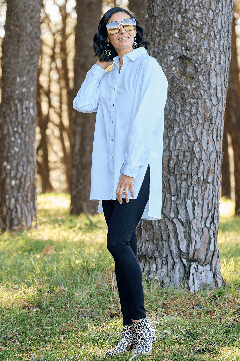 Tilly Dress Shirt White – Carolina