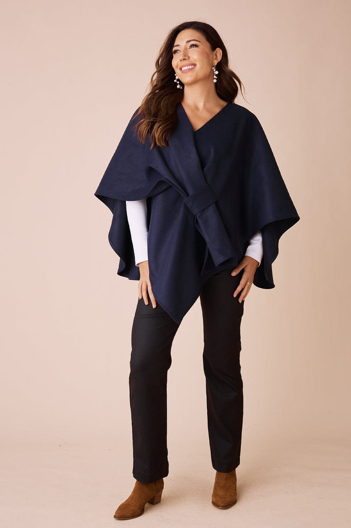 Grace Cape Navy Capes
