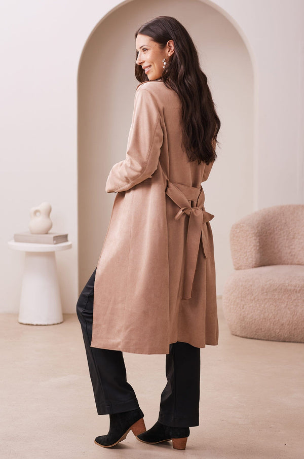 Francine Coat Taupe Jacket