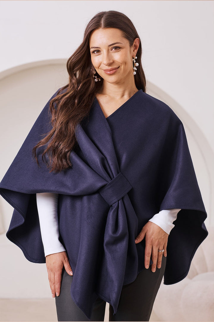 Grace Cape Navy Capes