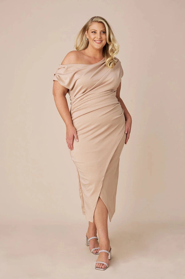 Roslyn Dress Champagne Dress