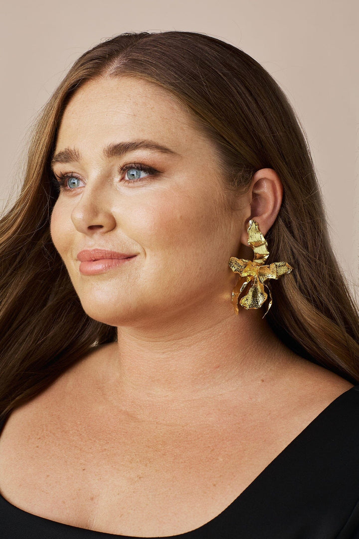 Jelissa Gold Plated Earrings Earrings