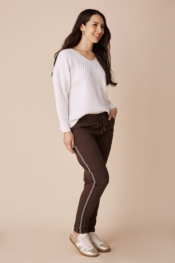 Rita Jogger Brown Pants