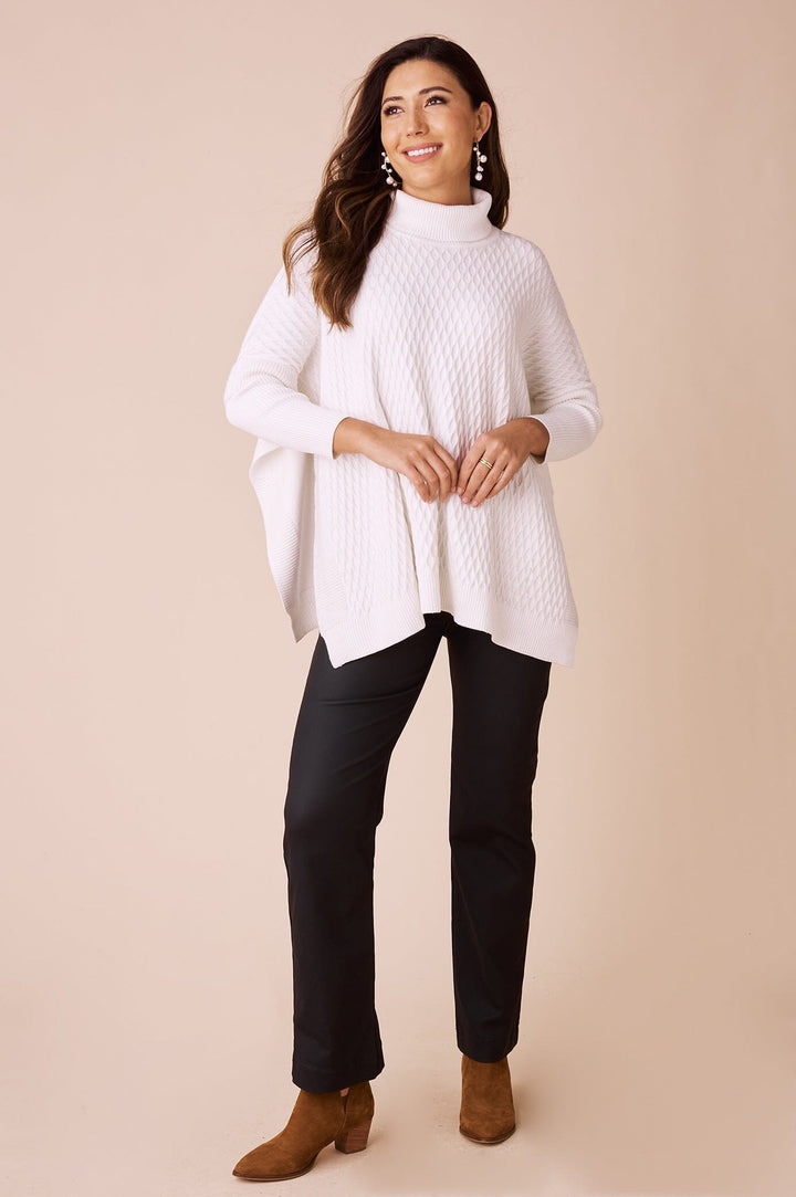 Carla Knit Jumper Ivory Knitwear