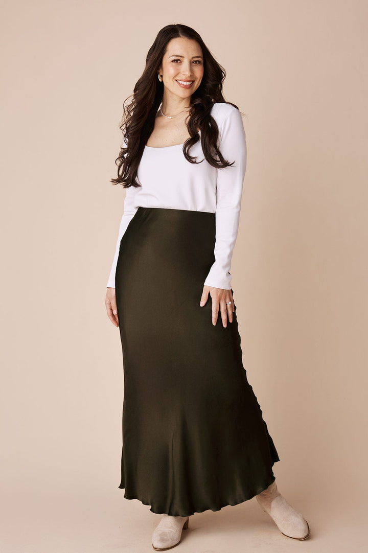 Brittany Skirt Olive Skirt