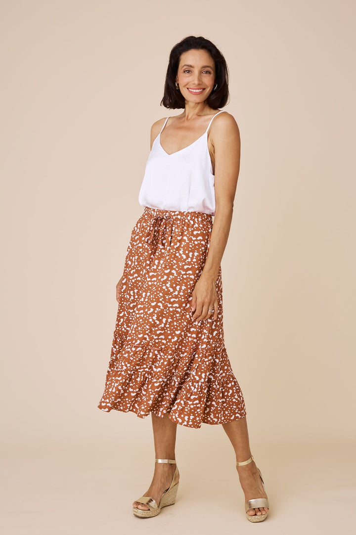 Vera Skirt Rust Skirt