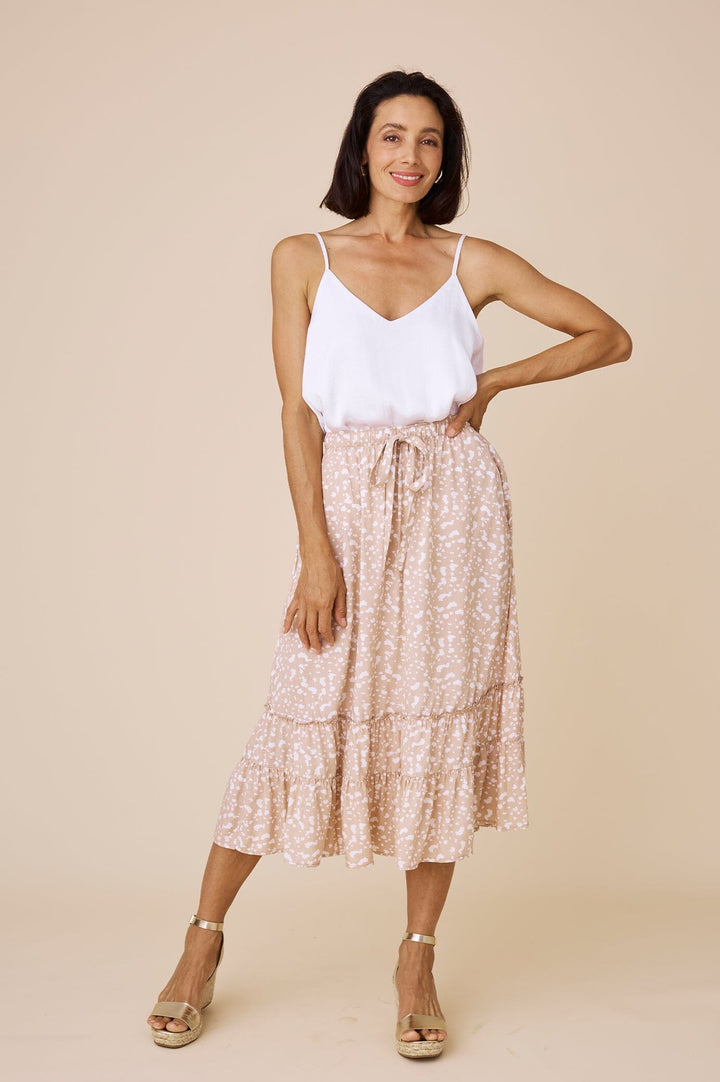 Vera Skirt Beige Skirt