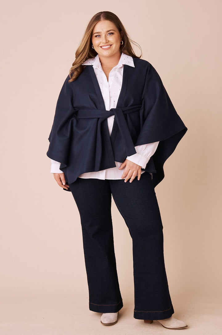 Melody Cape Navy Capes
