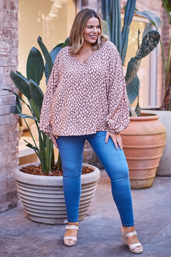 Mara Long Sleeve Top Tops