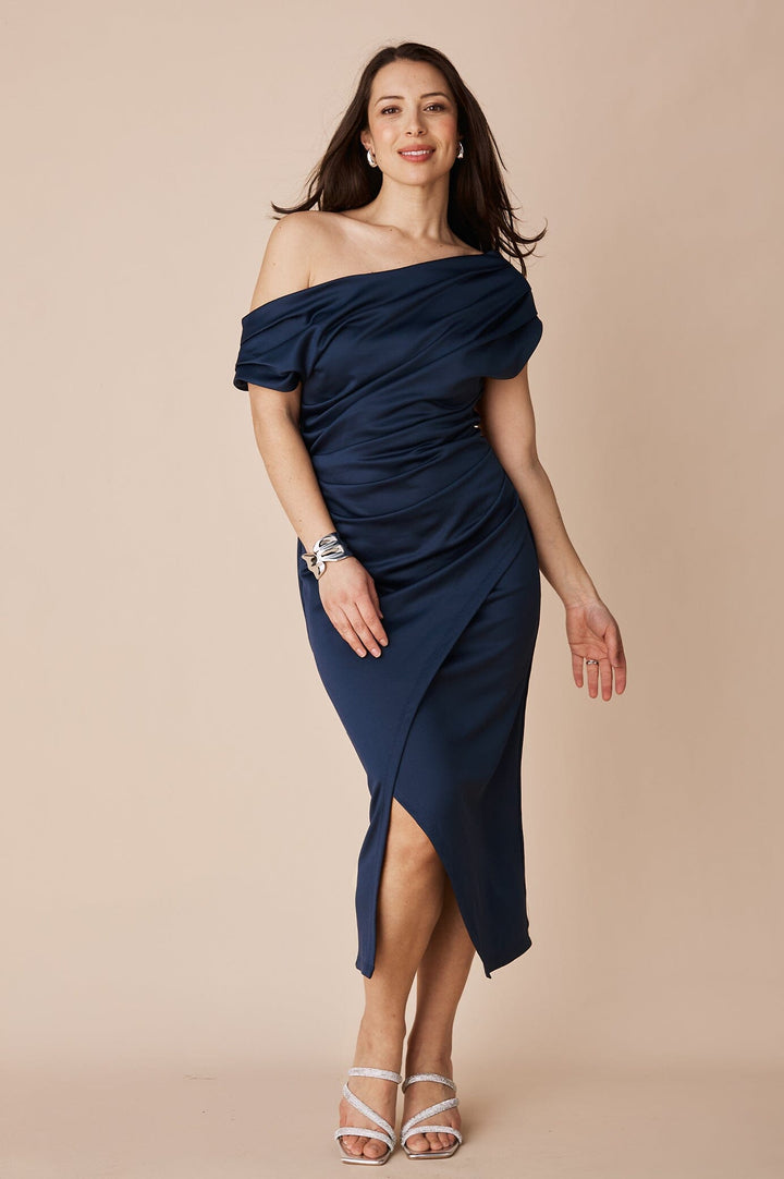 Roslyn Dress Navy Dress