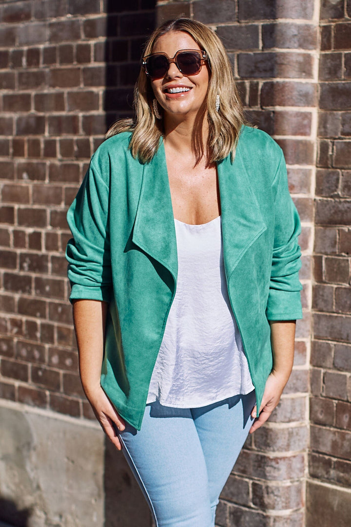 Kirsten Jacket Emerald- Pre Order Jacket