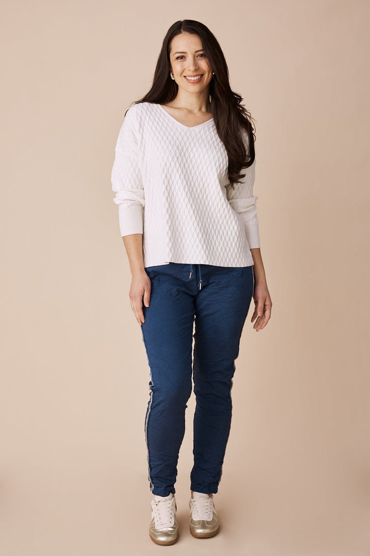 Rita Jogger Navy Pants