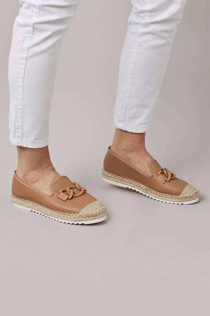 Melissa Loafers Tan Shoes