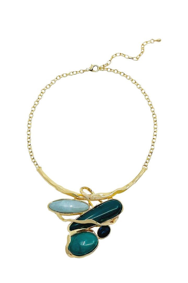 Alani Necklace Teal Necklace