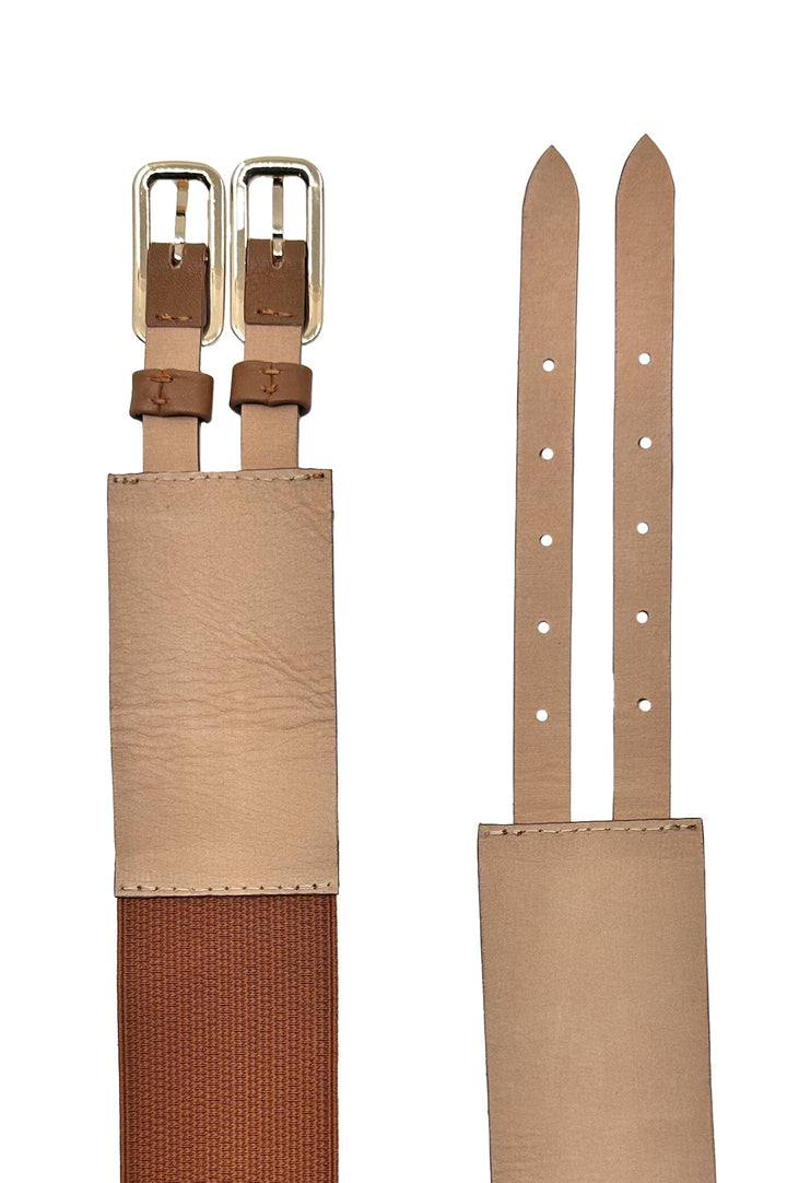 Amaya Elasticised Belt Tan General