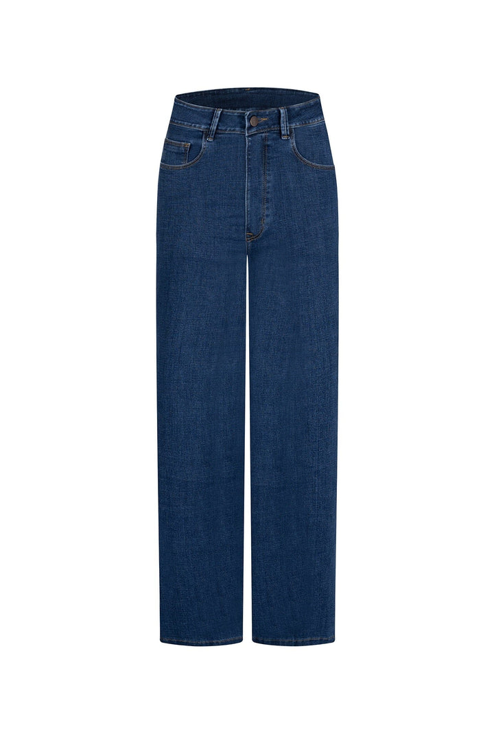 Amelia Straight Leg Jeans Classic Blue- Pre Order Denim Pants