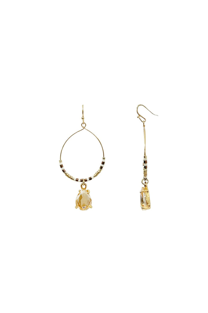 Arden Earrings Champagne Earrings