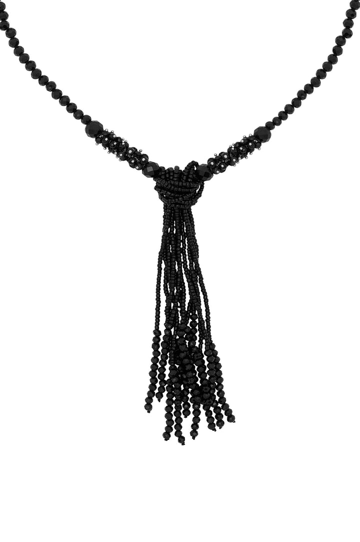 Avani Necklace Black Drop Necklace