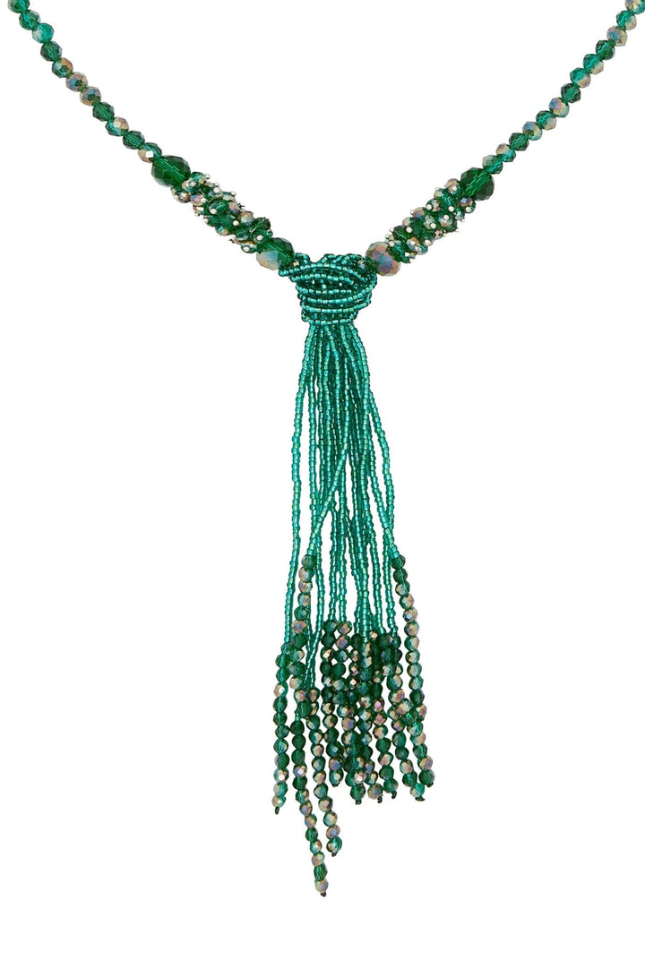 Avani Necklace Emerald Drop Necklace