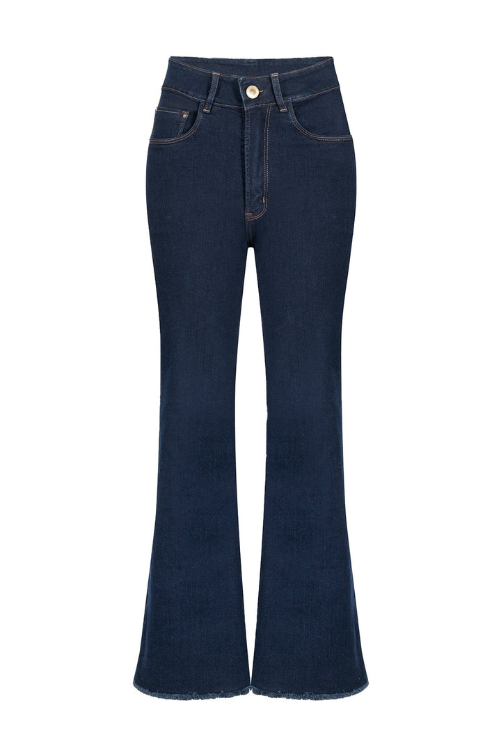 Colette Wide Leg Dark Denim Jeans- Pre Order Denim Pants