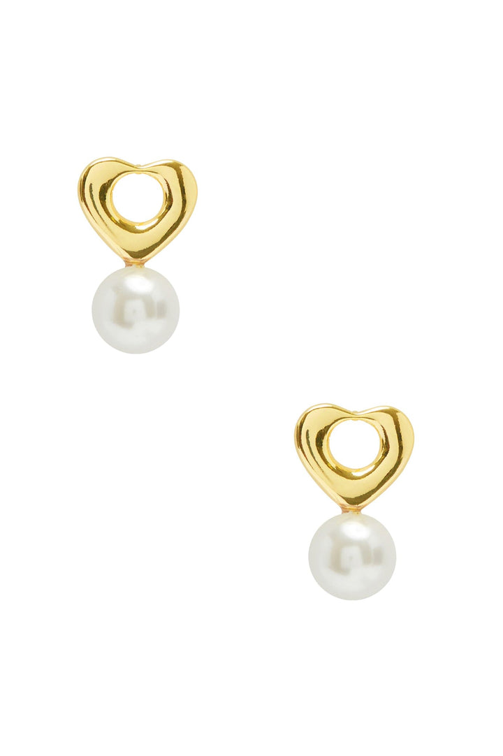 Dayana Love Pearl Earrings White Earrings