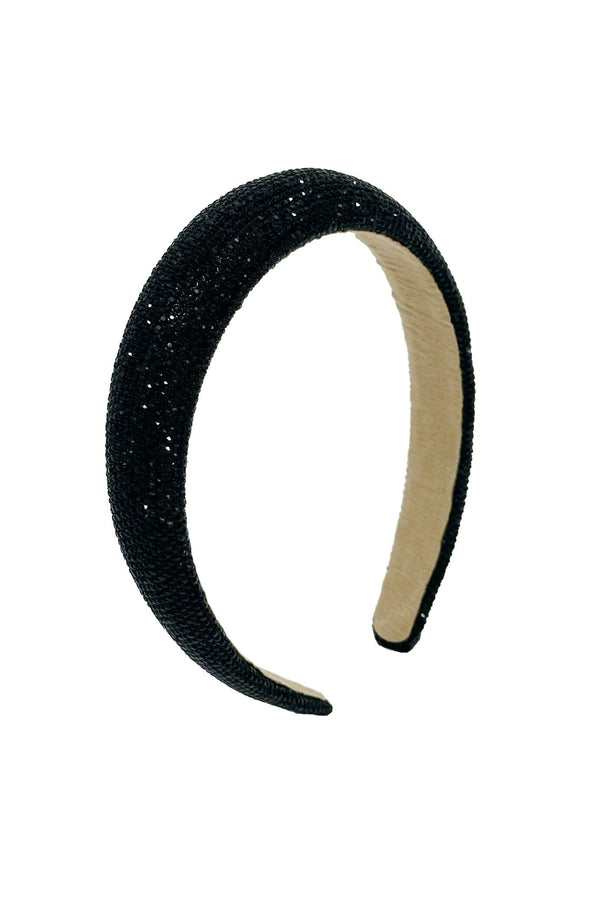 Delilah Diamante Headband Black Accessories