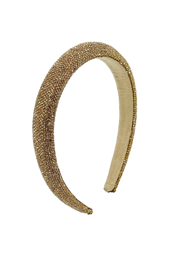 Delilah Diamante Headband Gold Accessories