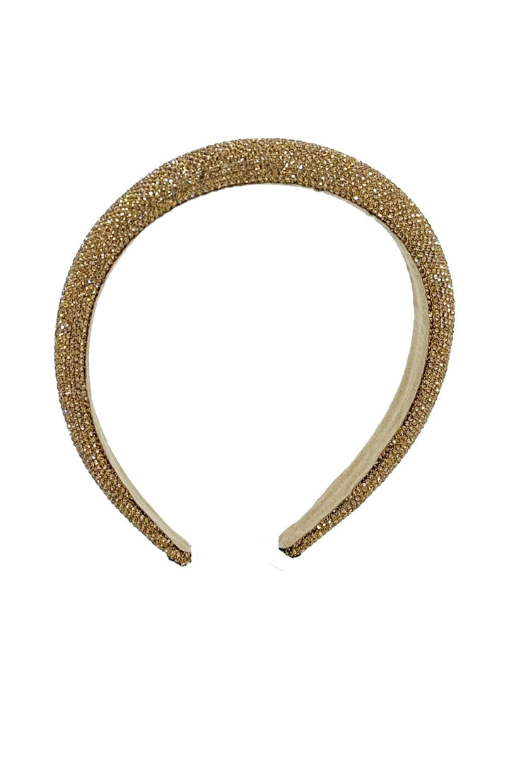 Delilah Diamante Headband Gold Accessories