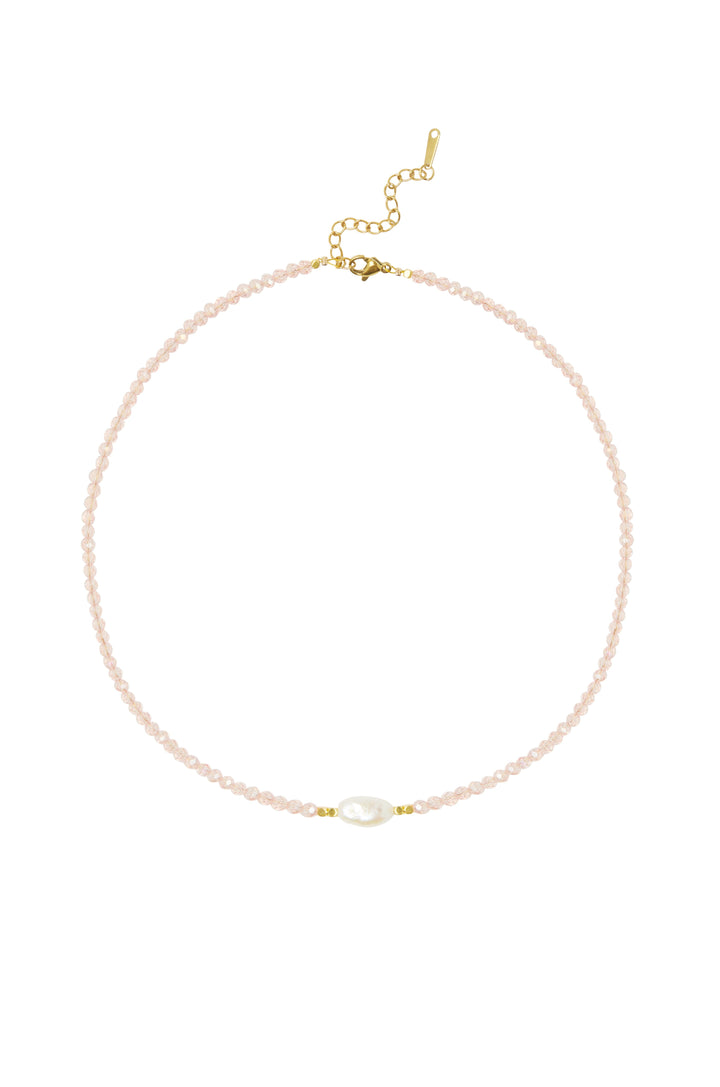 Elaina Necklace Blush Necklace