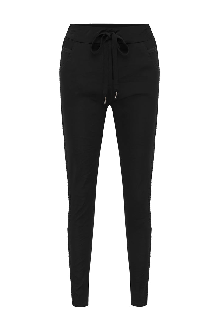 Elsa Jogger Black Pants