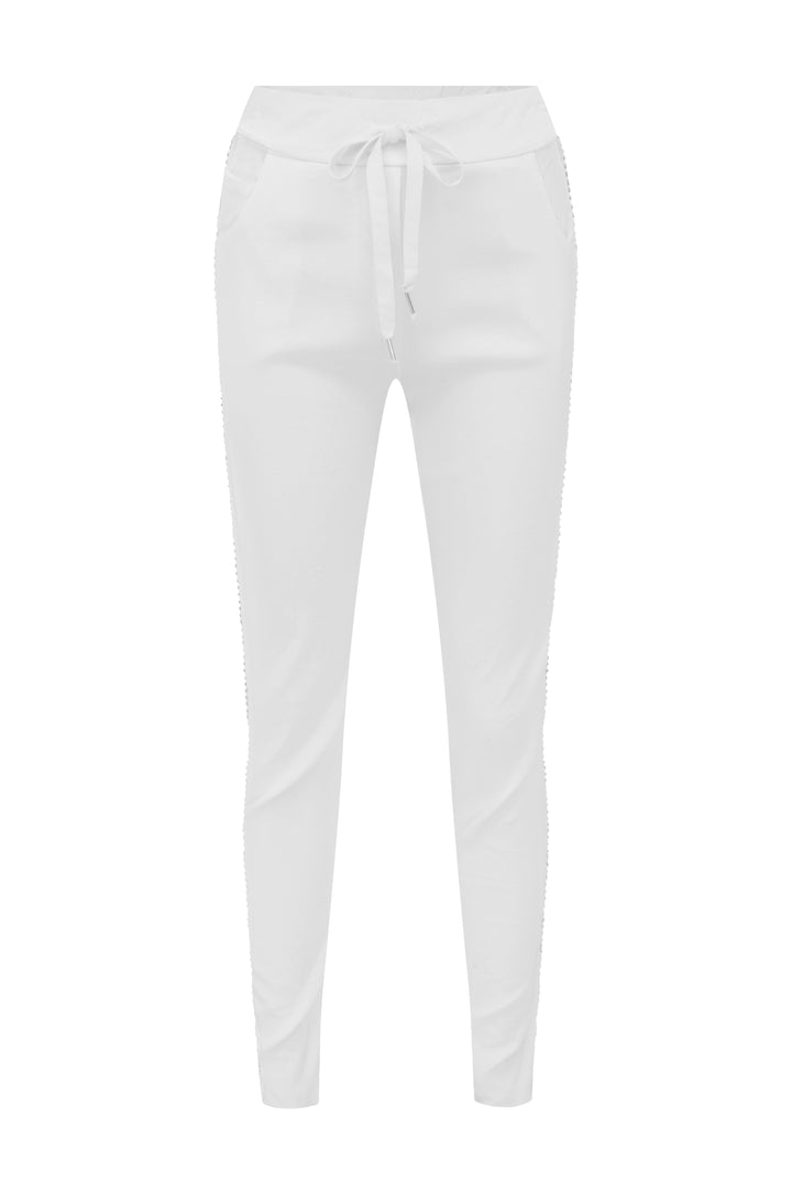 Elsa Jogger White Pants