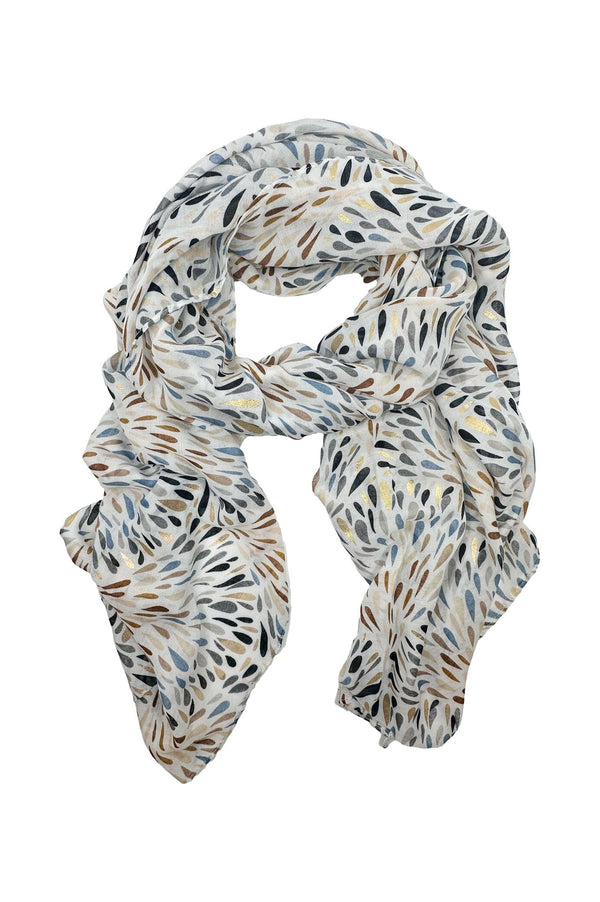 Gemma Scarf Ivory Scarves