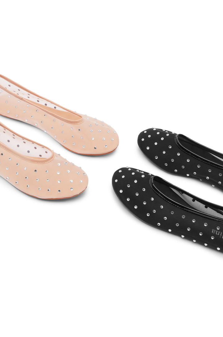 Jade Ballet Flats Black Shoes