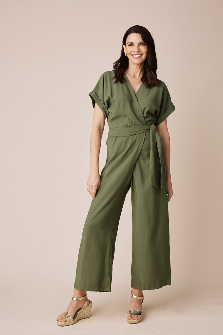 Jude Jumpsuit Olive Pants